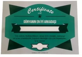 Arkadaş Sertifikası