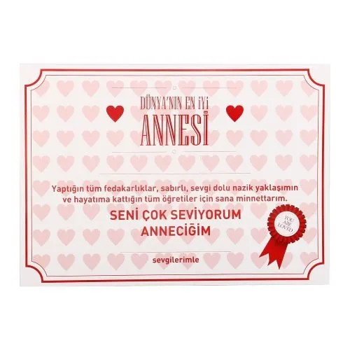 Anne Sertifikası