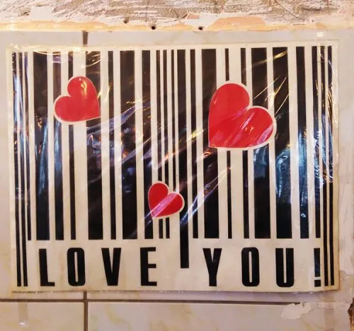 Love You Sticker
