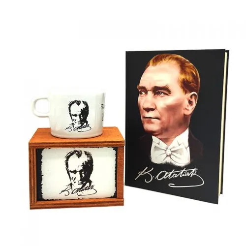Atatürk Baskılı Hediye Seti
