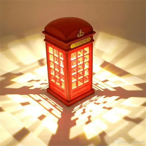 London Telephone Booth Lamp