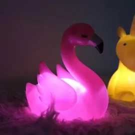 Flamingo Tasarımlı Gece Lambası