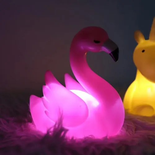 Flamingo Tasarımlı Gece Lambası