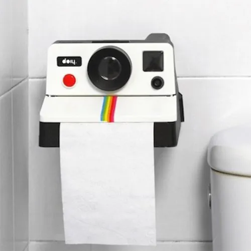 Fotoğraf Makinesi Tuvalet Kağıtlığı