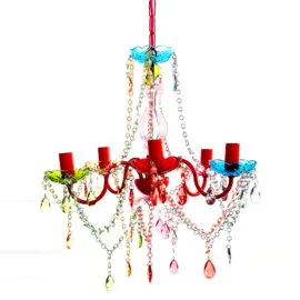 38 cm Soft Colored Chandelier