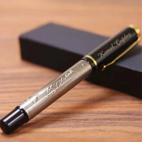 Personalized Atatürk Silhouette Roller Pen