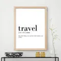 Travel Dekoratif Cerceve Ham