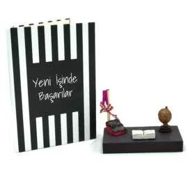 Yeni İşinde Başarılar Defter ve Notluk Seti
