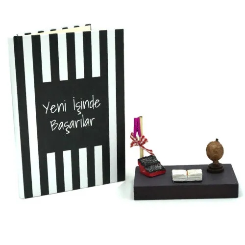Yeni İşinde Başarılar Defter ve Notluk Seti