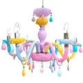 Pastel Renkli 42 Cm Avize