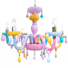 Pastel Renkli 42 Cm Avize