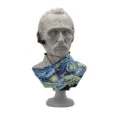 Van Gogh Büstü Yıldızlı Gece