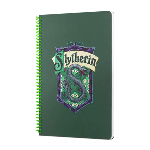 Harry Potter Slytherin Spiralli Defter