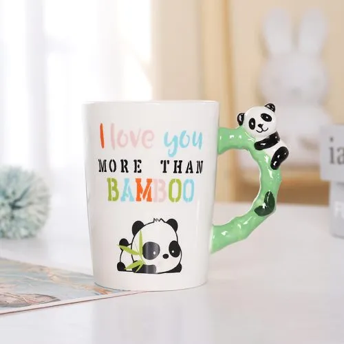 Panda Tasarımlı Kupa Bardak