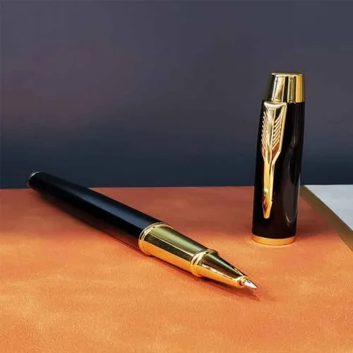 Kisiye-ozel-Gold-Detayli-Defter-ve-Kalem-Seti-siyah-kalem