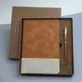Kisiye-ozel-Gold-Detayli-Defter-ve-Kalem-Seti-siyah-kalem-kahverengi2