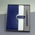 kisiye-ozel-mavi-ajanda-kalem-seti-prestij