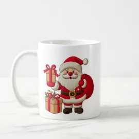 Noel Baba Temalı Kupa